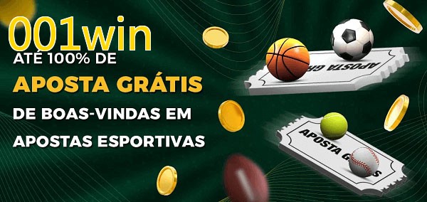 001winbet Ate 100% de Aposta Gratis